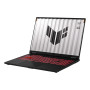 Notebook, ASUS, FA608UH-RV115W, TUF, CPU AMD RyzenT 7, 260, 3.8 GHz, 16 , 1920 x 1200 pixels, RAM 16 GB, DDR5-SDRAM, SSD 512 GB, Discrete graphics NVIDIA® GeForce RTXT 5050, 8 GB, On-board graphics Yes, Numeric keypad Yes, OS installed Windows 11 Home, Co