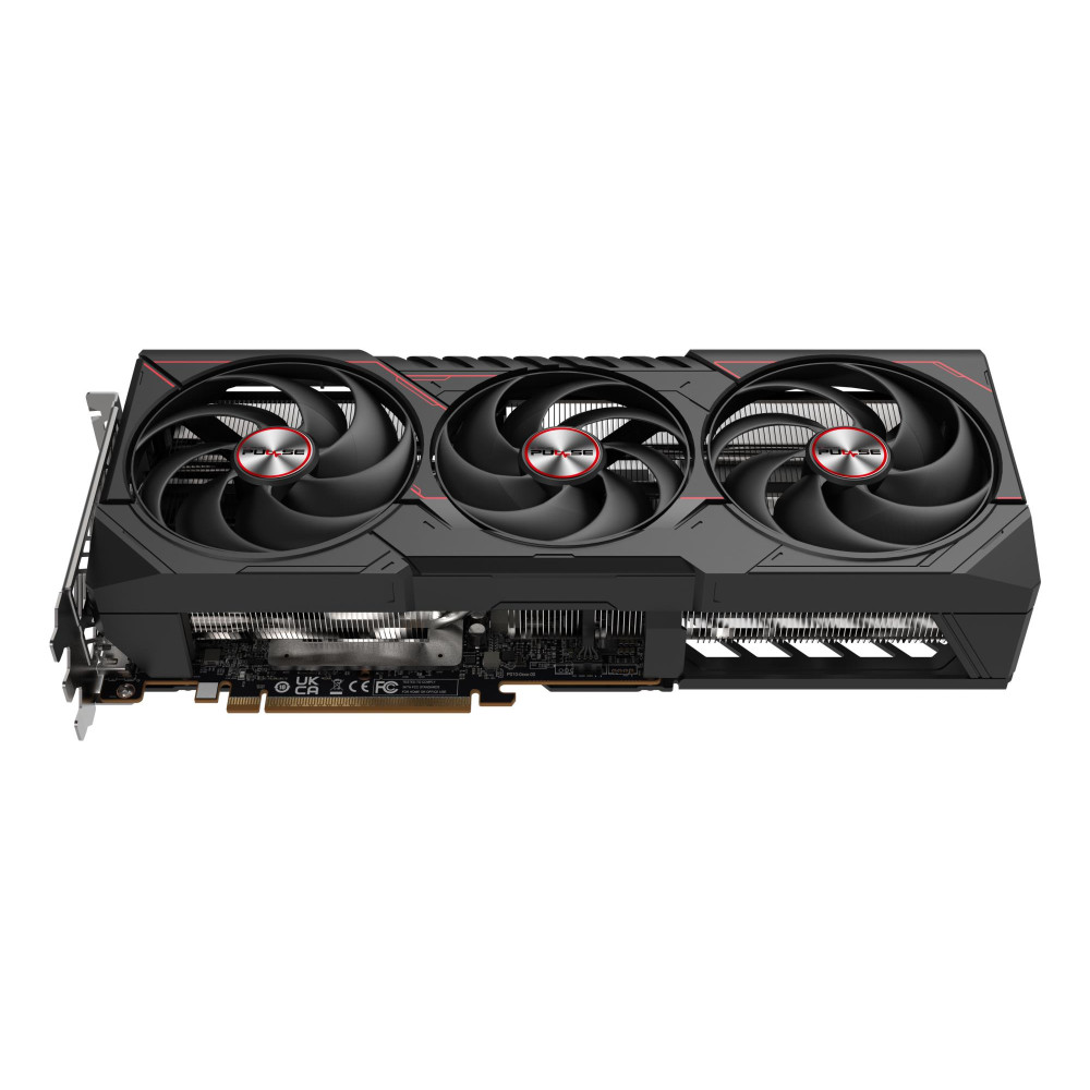 Graphics Card, SAPPHIRE, AMD Radeon RX 9070 XT, 16 GB, GDDR6, 256 bit, PCIE 5.0 16x, Triple slot Fansink, 2xHDMI, 2xDisplayPort, 11348-03-20G Graphics Card, SAPPHIRE, AMD Radeon RX 9070 XT, 16 GB, GDDR6, 256 bit, PCIE 5.0 16x, Triple slot Fansink, 2xHDMI, 2xDisplayPort, 11348-03-20G