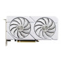 Graphics Card, ASUS, NVIDIA GeForce RTX 4070 SUPER, 12 GB, GDDR6X, 192 bit, PCIE 4.0 16x, 1xHDMI, 3xHDMI Micro (D), DUAL-RTX4070S-O12G-EVOWH