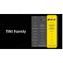 FLASHLIGHT T SERIES 600 LUMENS/TINI3 NITECORE
