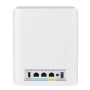Wireless Router, ASUS, ZenWiFi BT10 (2pk), Product type Mesh system, Qtty 2 pc(s), Wi-Fi band Tri-band (2.4 GHz / 5 GHz / 6 GHz), Wi-Fi 7 (802.11be), Ethernet WAN Yes, 3xEthernet LAN (RJ-45) ports, WLAN speed 11529 Mbit/s, Internal memory 2000 MB, Flash m