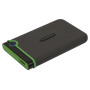 External HDD, TRANSCEND, StoreJet, 2TB, USB 3.0, Colour Green, TS2TSJ25M3S