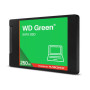 SSD, WESTERN DIGITAL, Green, 250GB, 3D NAND, Read speed 545 MBytes/sec, 2,5, MTBF 2000000 hours, WDS250G5G0A