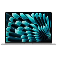 Notebook, APPLE, MacBook Air, CPU Apple M3, 15.3, 2880x1864, RAM 8GB, DDR4, SSD 256GB, 10-core GPU, Integrated, ENG, macOS Sonoma, Silver, 1.51 kg, MRYP3ZE/A