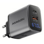 MOBILE CHARGER WALL USB 67W/GAN 2PORT ACU-PQ67D AXAGON
