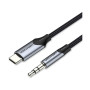 CABLE AUDIO 3.5MM TO USB-C/1M BGKHF VENTION