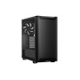 Case, BE QUIET, PURE BASE 501, MidiTower, Not included, ATX, MicroATX, MiniITX, Colour Black, BGW74