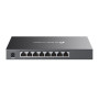 Switch, TP-LINK, Omada, TL-SG2008P, Type L2+, Desktop/pedestal, 8x10Base-T / 100Base-TX / 1000Base-T, PoE+ ports 4, 62 Watts, TL-SG2008P