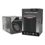 Portable Speaker, GEMBIRD, Black, Wireless, Bluetooth, SPK-BT-LED-08S