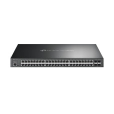 Switch, TP-LINK, Omada, TL-SG3452P, Type L2+, 48x10Base-T / 100Base-TX / 1000Base-T, 4xSFP, 1xRJ45, 1, PoE+ ports 48, 384 Watts, TL-SG3452P