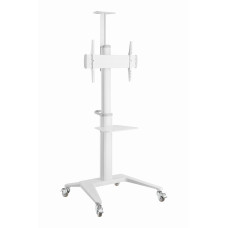 TV SET ACC FLOOR STAND 37-70/WHITE TVS-70T-02-W GEMBIRD
