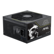 Power Supply, MSI, MAG A1000PLS PCIE5, ATX, PC, 100 - 240 V, 1000 W, MAGA1000PLSPCIE5