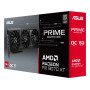 Graphics Card, ASUS, AMD Radeon RX 9070 XT, 16 GB, GDDR6, 256 bit, PCIE 5.0 16x, Triple slot Fansink, 1xHDMI, 3xDisplayPort, PRIME-RX9070XT-O16G