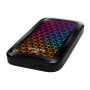 External SSD, ADATA, SE770G, 2TB, USB-C, USB 3.2, Write speed 800 MBytes/sec, Read speed 1000 MBytes/sec, ASE770G-2TU32G2-CBK