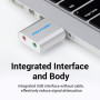 SOUND CARD USB 2-PORT/VAB-S13 VENTION