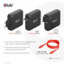 MOBILE TRAVEL CHARGER USB-C/100W CAC-1912EU CLUB3D