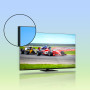 TV Set, THOMSON, 55, 4K/Smart, QLED, 3840x2160, Wireless LAN, Bluetooth, Google TV, Black, 55QG7C14