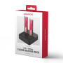 SSD ACC DOCK STATION USB-C/2XM.2 NVME ADSA-M2C22L AXAGON