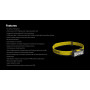 HEADLAMP NU SERIES 600 LUMENS/NU27 NITECORE