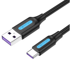 CABLE USB-C TO USB2.0/1.5M BLACK CORBG VENTION