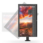 LCD Monitor, LG, 31.5, Panel IPS, 3840x2160, 16:9, 60Hz, 5 ms, Speakers, Swivel, Pivot, Height adjustable, Tilt, Colour Black, 32UN880K-B