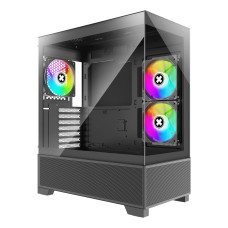 Case, XILENCE, XG172, MidiTower, Case product features Fan control panel/Transparent panel, Not included, Colour Black, XG172