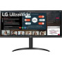 LCD Monitor, LG, 34WP550-B, 34, 21 : 9, Panel IPS, 2560x1080, 21:9, 60Hz, Matte, 5 ms, Height adjustable, Tilt, Colour Black, 34WP550-B