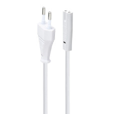 CABLE POWER EU 1.8M/WHITE PC-184/2-W GEMBIRD