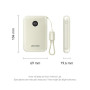 POWER BANK USB 10000MAH 22.5W/BEIGE FKAN0-C VENTION