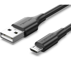 CABLE USB2.0 TO MICRO-B/0.25M BLACK CTIBC VENTION