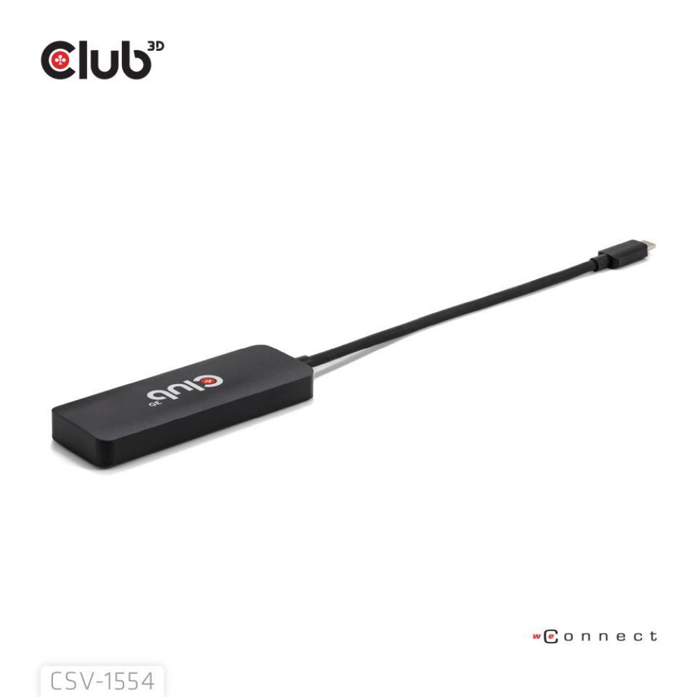 I/O HUB USB-C HDMI TRIPLE/CSV-1554 CLUB3D I/O HUB USB-C HDMI TRIPLE/CSV-1554 CLUB3D