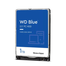 HDD, WESTERN DIGITAL, Blue, 1TB, SATA 3.0, 128 MB, 5400 rpm, 2,5, Thickness 7mm, WD10SPZX