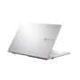 Notebook, ASUS, VivoBook Series, Go 15, E1504FA-BQ1557W, CPU Ryzen 3, 7320U, 2400 MHz, 15.6, 1920x1080, RAM 8GB, DDR5, SSD 512GB, AMD Radeon Graphics, Integrated, ENG, Windows 11 Home in S Mode, Silver, 1.63 kg, 90NB0ZR1-M02PY0
