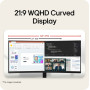 LCD Monitor, LG, 34 , 3440 x 1440 pixels, UltraWide Quad HD, Native aspect ratio 21:9, LCD, Curved, 34U601B-B