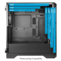 Case, CHIEFTEC, APEX LUMO, Tower, ATX, EATX, MicroATX, MiniITX, Colour Black, GA-01B-L-OP