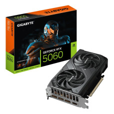 Graphics Card, GIGABYTE, NVIDIA, GeForce RTX 5060, 2512 MHz, 8 GB, GDDR7, 128 bit, PCI Express 5.0, Active, GV-N5060WF2MAXOCV2-8GD Graphics Card, GIGABYTE, NVIDIA, GeForce RTX 5060, 2512 MHz, 8 GB, GDDR7, 128 bit, PCI Express 5.0, Active, GV-N5060WF2MAXOCV2-8GD