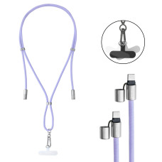 CABLE USB-C TO USB-C 1.65M/LANYARD PURPLE 7991003 INTENSO