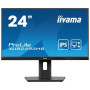 LCD Monitor, IIYAMA, 23.8, Business, Panel IPS, 1920x1080, 16:9, 100Hz, Matte, 0.5 ms, Speakers, Swivel, Pivot, Height adjustable, Tilt, Colour Black, XUB2493HS-B6