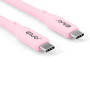 CABLE USB-C TO USB-C 2M/M/M PINK CAC-3002 CLUB3D