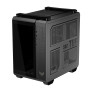 Case, ASUS, TUF Gaming GT502 Horizon, MidiTower, Case product features Transparent panel, Not included, ATX, MicroATX, MiniITX, Colour Black, TUFGAMINGGT502HORIZON