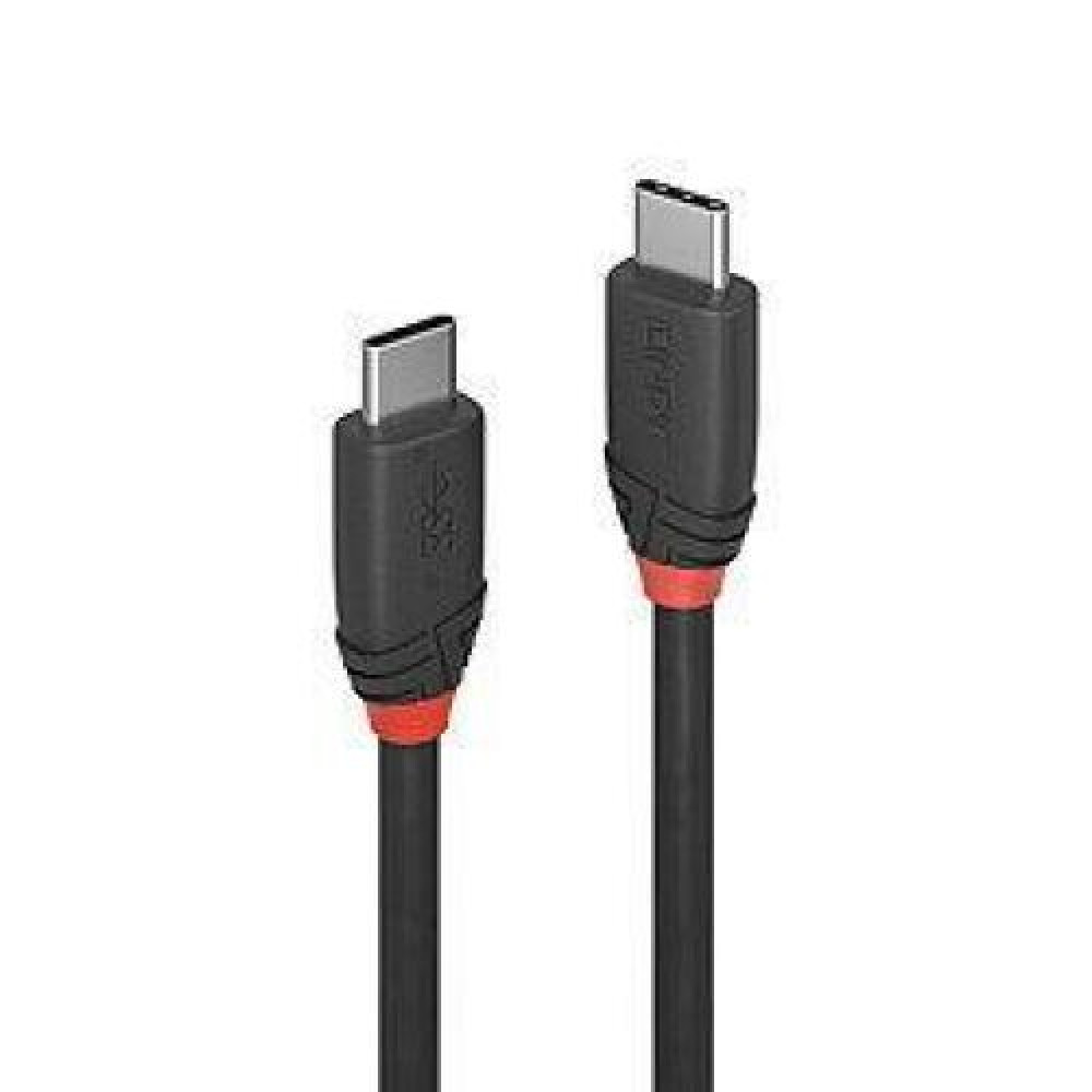 CABLE USB3.2 C-C 0.5M/BLACK 36905 LINDY CABLE USB3.2 C-C 0.5M/BLACK 36905 LINDY
