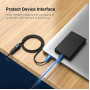 CABLE USB3.0 MALE TO FEMALE/0.5M BLACK CBHBD VENTION