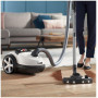 Vacuum Cleaner, PHILIPS, Performer LED 8000 Series, Bagged/For carpets, 900 Watts, Noise 75 dB, White, Weight 5.3 kg, XD8142/12