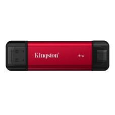 External SSD, KINGSTON, 1TB, 3D NAND, Write speed 950 MBytes/sec, Read speed 1050 MBytes/sec, SPSD/1TB