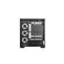 Case, DEEPCOOL, CG580 4F, MidiTower, Case product features Transparent panel, Not included, ATX, MicroATX, MiniITX, Colour Black, R-CG580-BKADA4-G-1