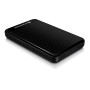 External HDD, TRANSCEND, StoreJet, 1TB, USB 3.0, Colour Black, TS1TSJ25A3K