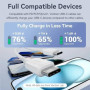 CABLE USB-C TO USB-C/1M BLUE TRCSF VENTION