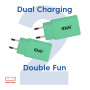 MOBILE CHARGER WALL USB-C/2PK 30W GREEN CAC-3024 CLUB3D