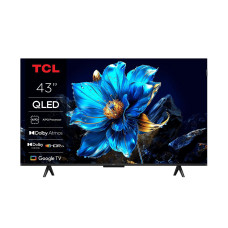 TV Set, TCL, 43 , 4K Ultra HD, 3840 x 2160 pixels, Flat, 16:9, QLED, 43T69C