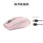 MOUSE USB OPTICAL WRL MX 3S/PINK 910-006931 LOGITECH